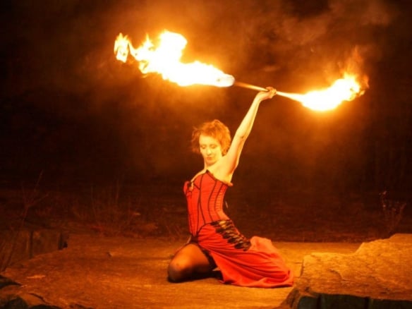 Feuershow & Tanzkunst Dresden