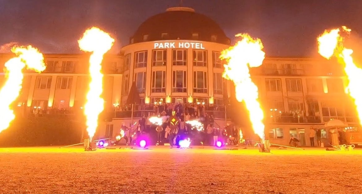 Hochzeits Feuershow