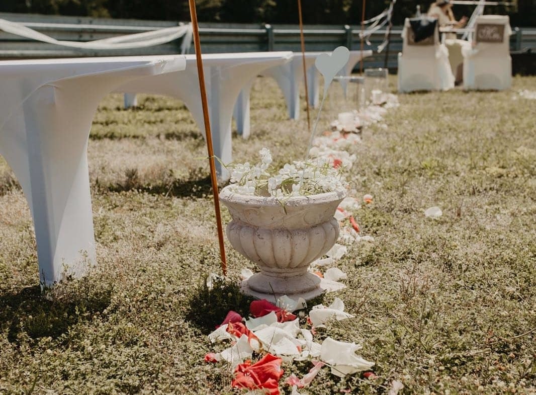Hochzeit im Eventhangar