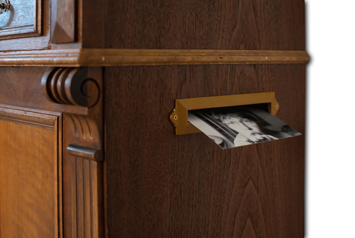 Vintage-Fotobox für Hochzeiten & mehr im Raum Leipzig