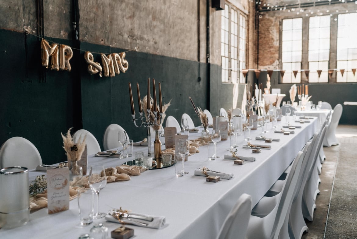 Heiraten in der alten Maschinenhalle