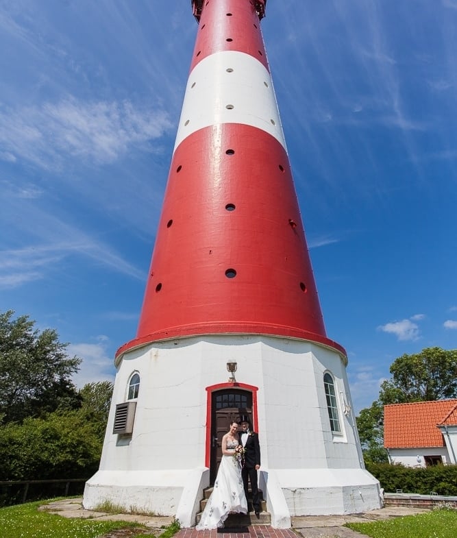 Heiraten auf dem Leuchtturm Pellworm