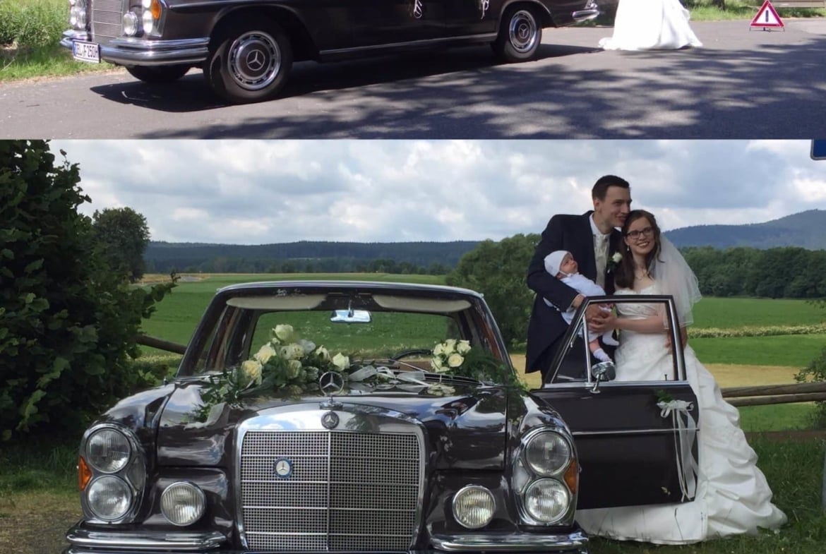 Oldtimer, Hochzeitsauto mieten – Chauffeur incl.