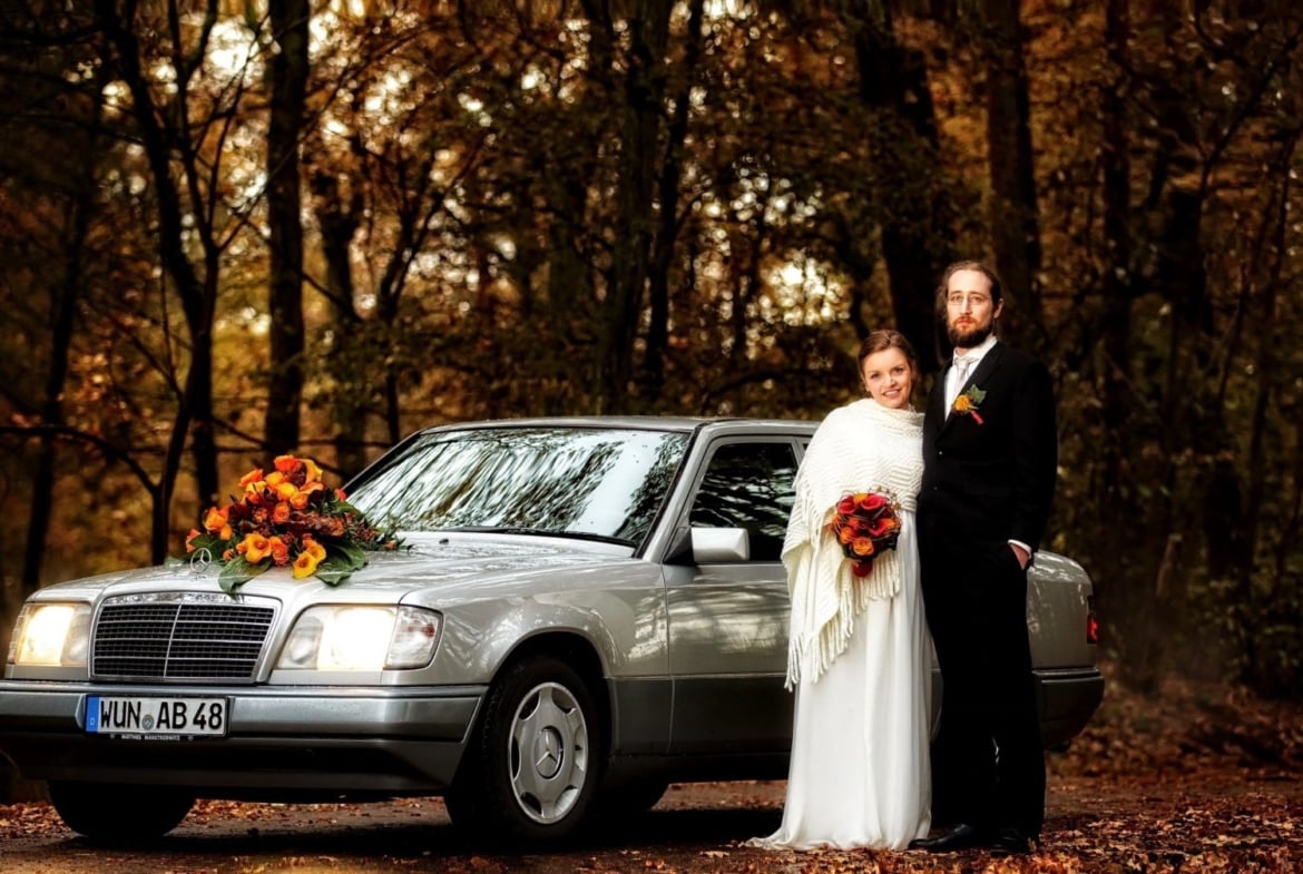Oldtimer, Hochzeitsauto mieten – Chauffeur incl.