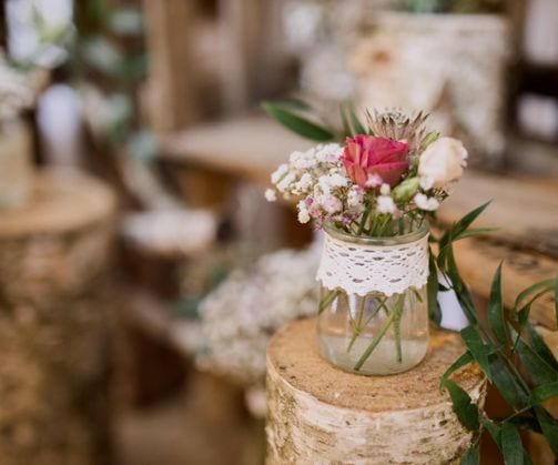 Floristische Ausstattung vom Standesamt, Kirche und Location