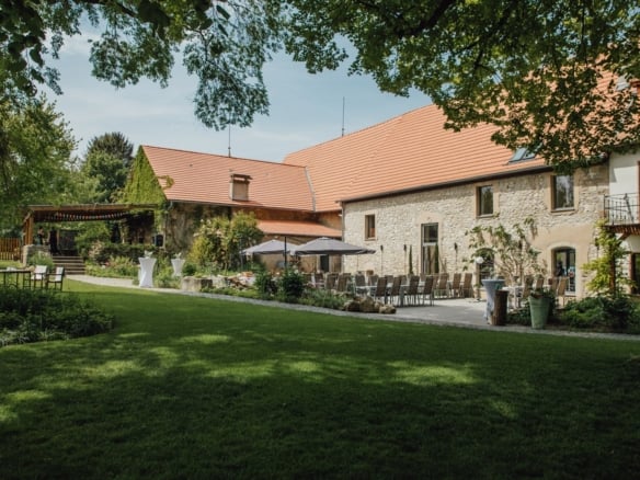 Vintage-Hochzeitslocation Weingut Hahn in Rheinhessen