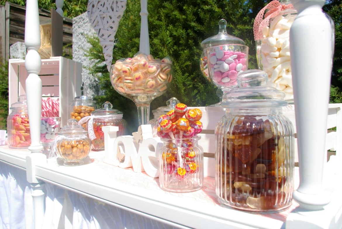 Candybar / Saltybar / Sweettable als rundum-sorglos-Paket
