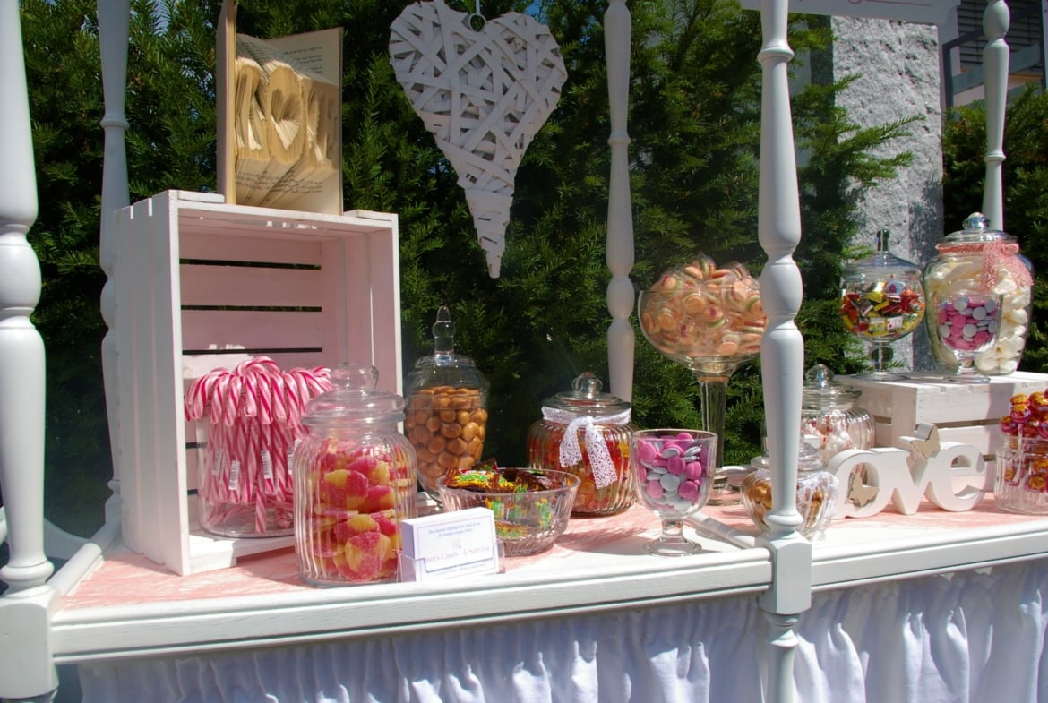 Candybar / Saltybar / Sweettable als rundum-sorglos-Paket