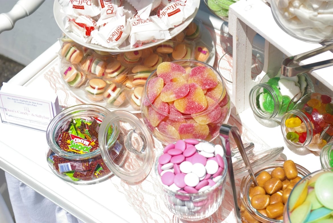 Candybar / Saltybar / Sweettable als rundum-sorglos-Paket