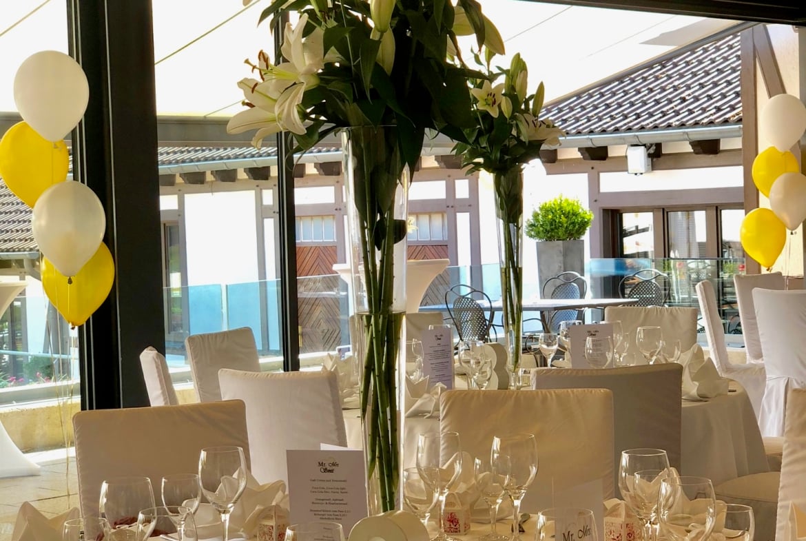 Hochzeit am See mitten Köln