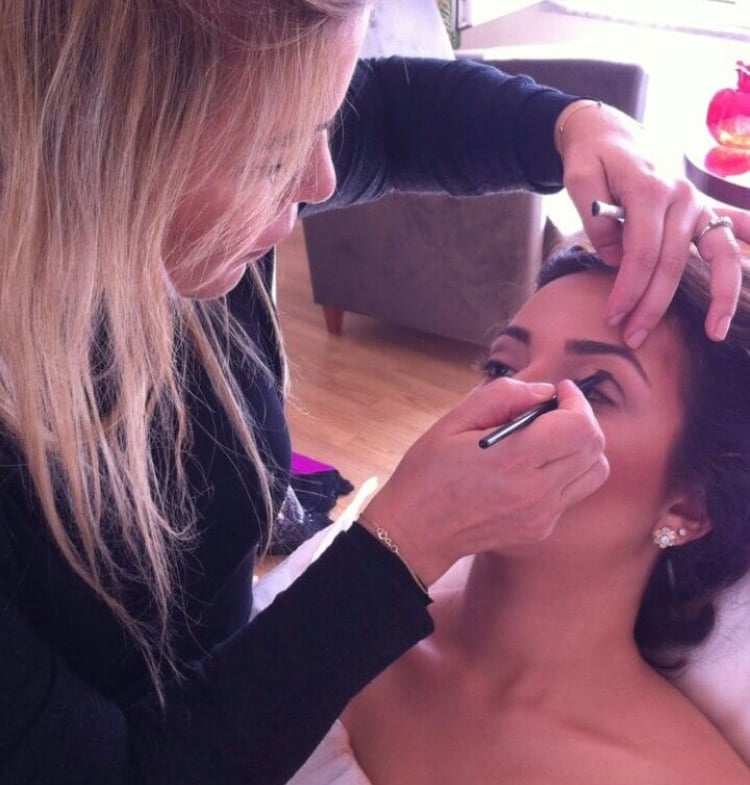 mobile Brautstyling, Braut Make-up, Brautfrisur,Visagisten