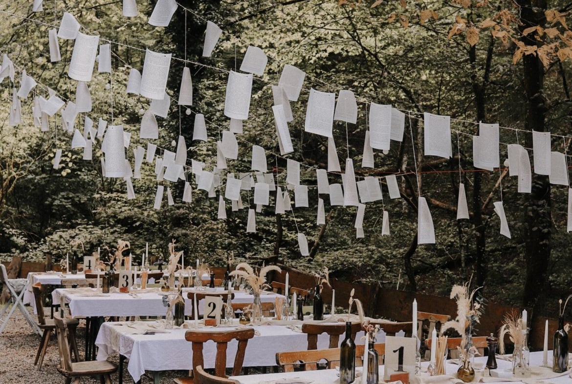 Hochzeit im Projekt Draussen