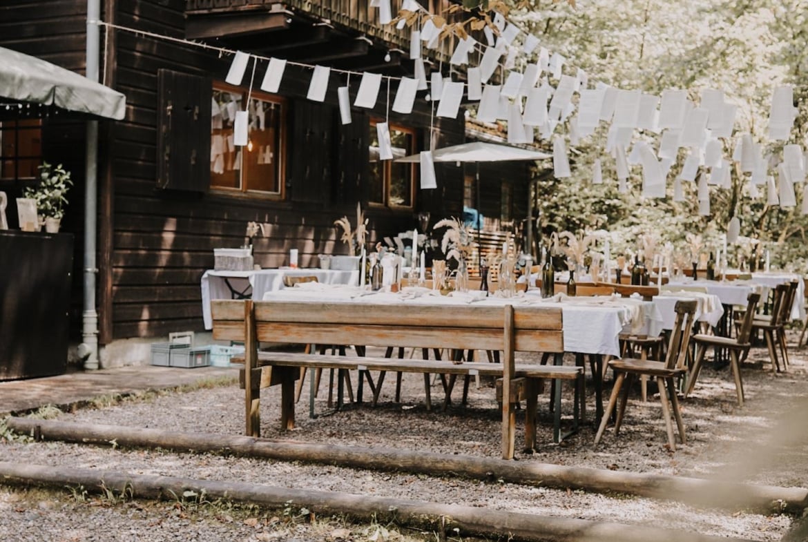 Hochzeit im Projekt Draussen