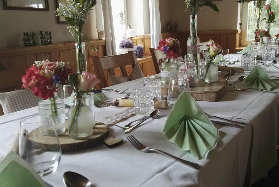 Hochzeit im Grünem