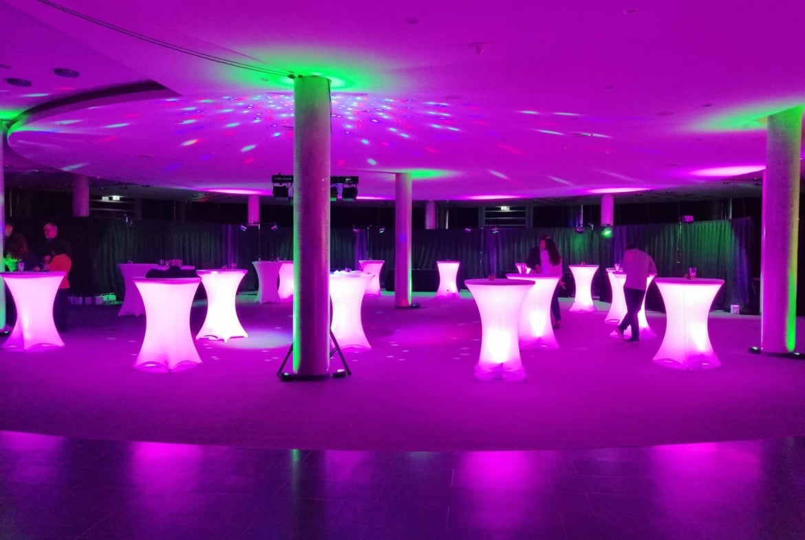 Lichtdekoration für Ihre Hochzeit im Raum Mannheim