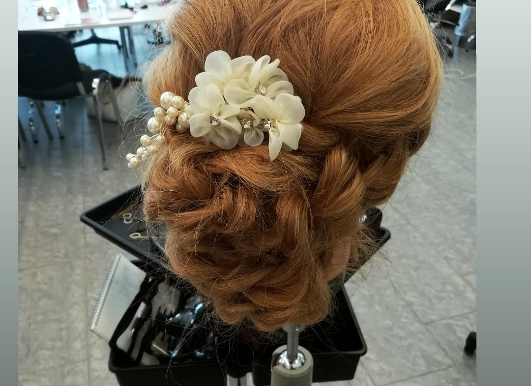 Brautstyling, Make-up und Haarstyling. Mobile Make-up Artist
