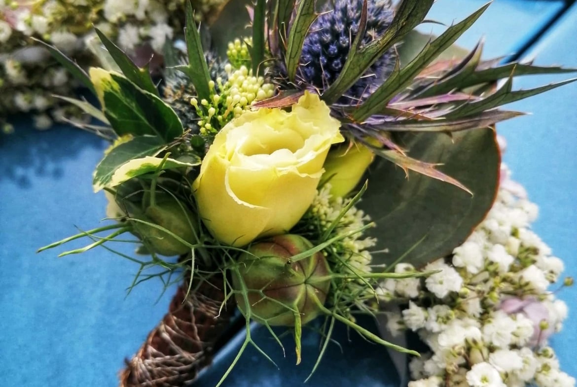Floristische Ausstattung vom Standesamt, Kirche und Location