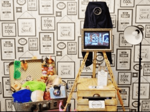 Fotobox mit Drucker inkl. 200 Ausdrucke & Accessoires uvm.