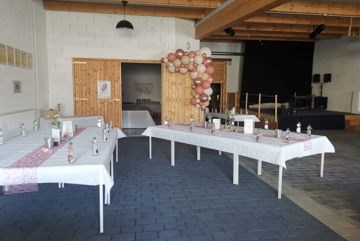 Stilvoll, rustikale Kulturscheune auf dem Maifeld