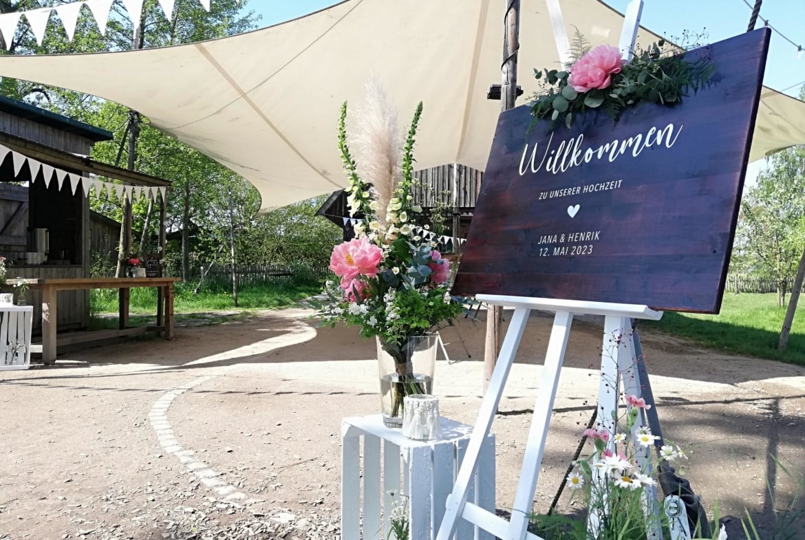 Hochzeit auf dem Bauernhof