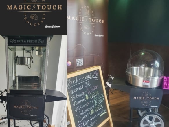 Zuckerwatte, Popcorn und Give-aways für jeden
