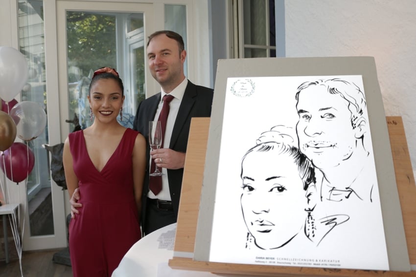 Schnellzeichnung und Karikatur für Ihre Events!