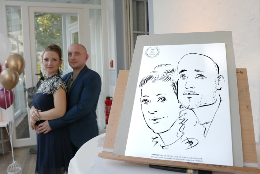 Schnellzeichnung und Karikatur für Ihre Events!