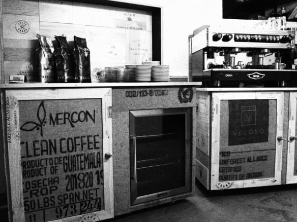mobile Wein- und Kaffeebar