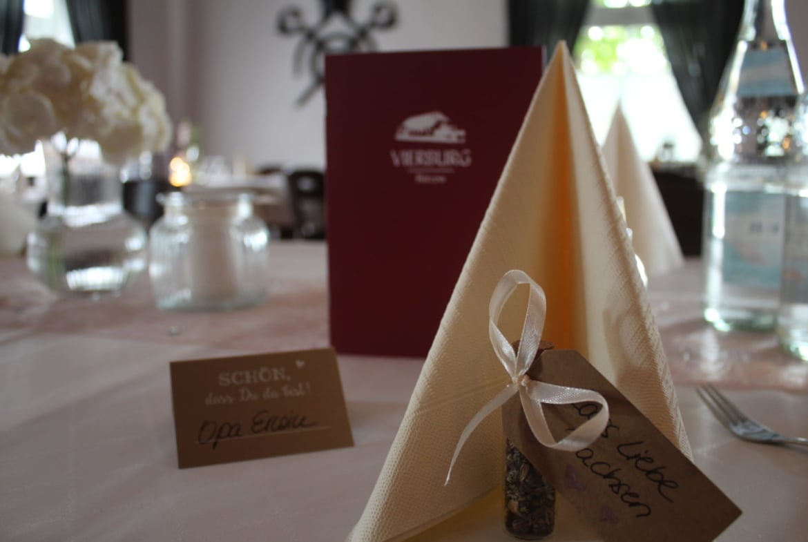 Ihre Hochzeit in der Vierburg Bützow