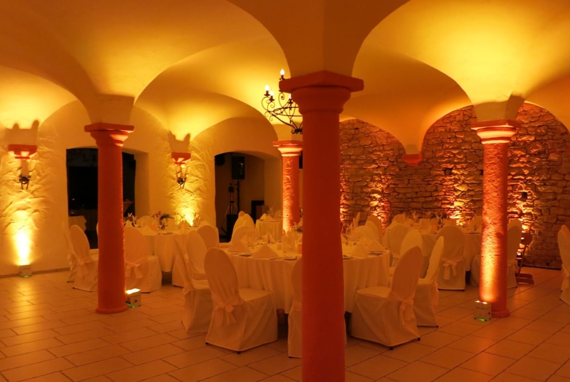 Lichtdekoration für Ihre Hochzeit im Raum Mannheim
