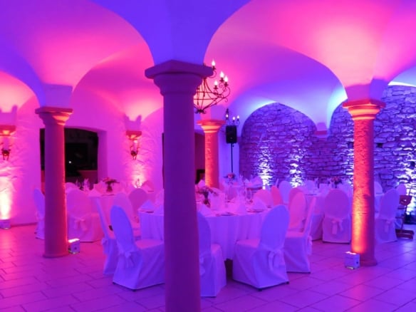 Lichtdekoration für Ihre Hochzeit im Raum Mannheim