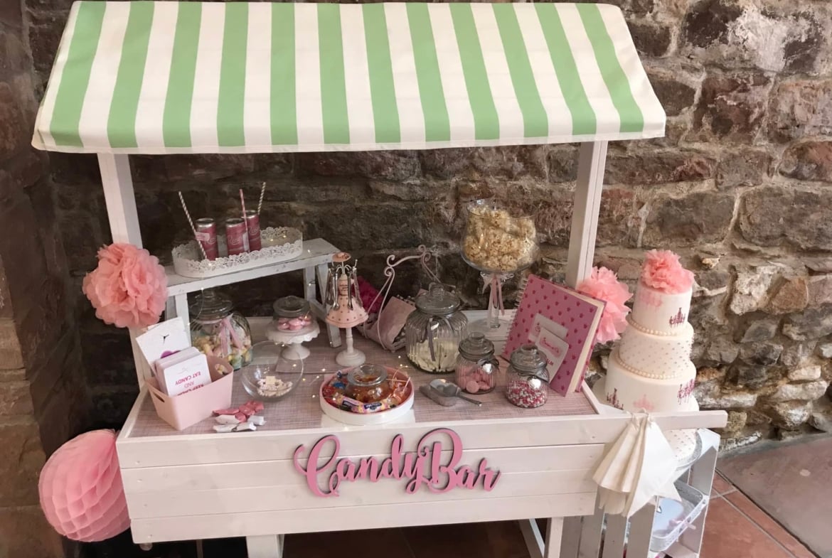 Candybar, Donutwall, Prosecco Wall,