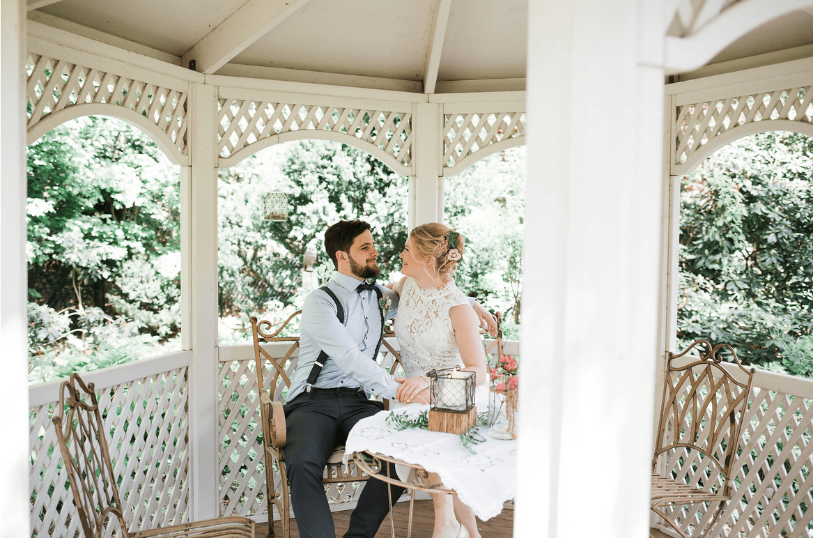 Traumhochzeit mit großem Garten im Landhaus Witten Deel