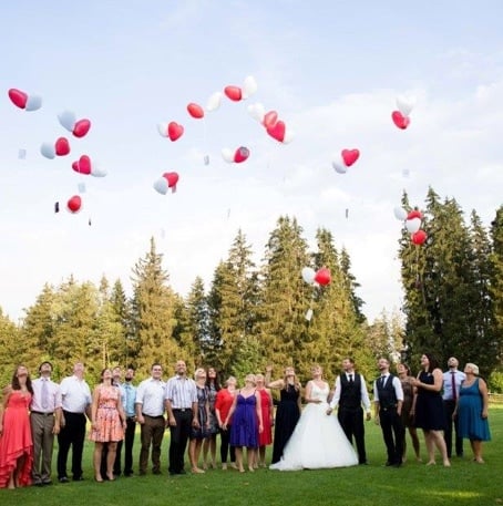 Feiern Sie Ihre Hochzeit romantisch in grüner Idylle!