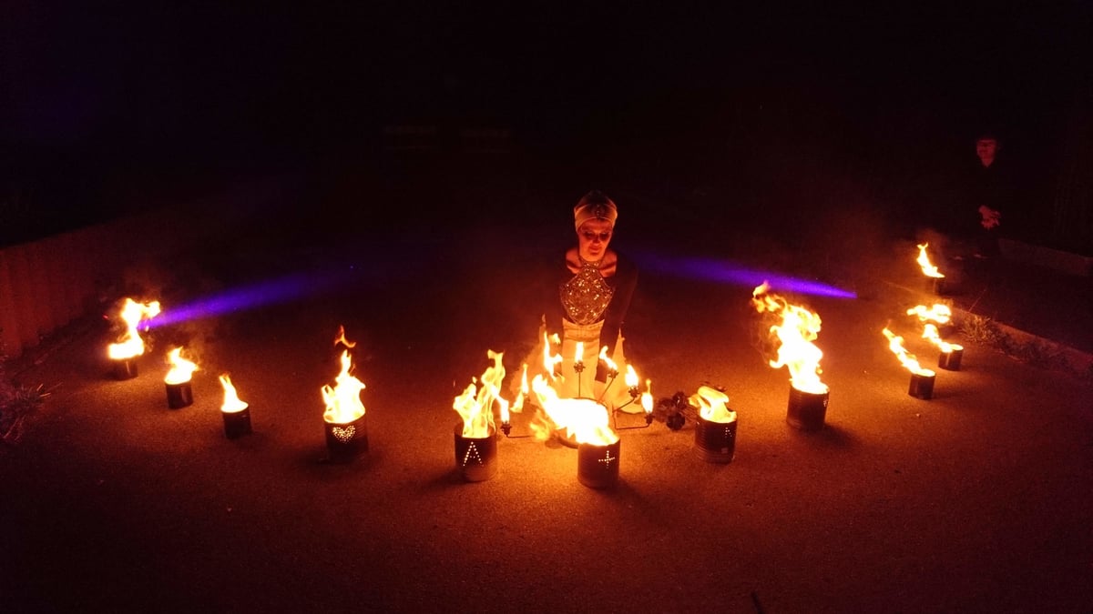 Idee-Hochzeit-Feuershow