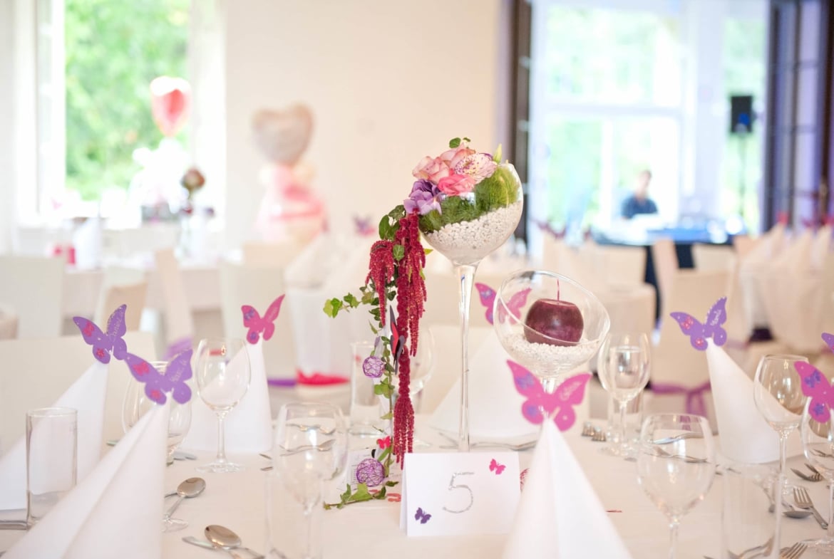 Hochzeit im romantischen Schloss