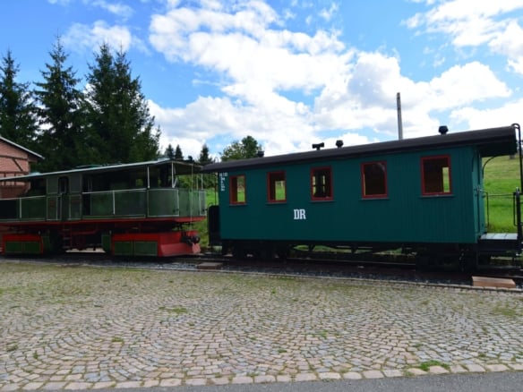 Heiraten im Personenwagen der Rollbockbahn Oberheinsdorf