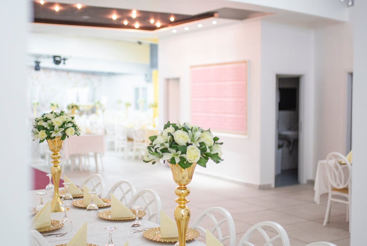 Hochzeit in der neuen Eventhalle