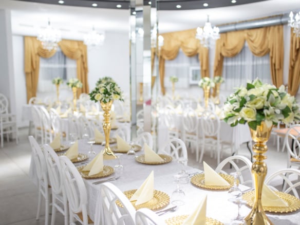 Hochzeit in der neuen Eventhalle