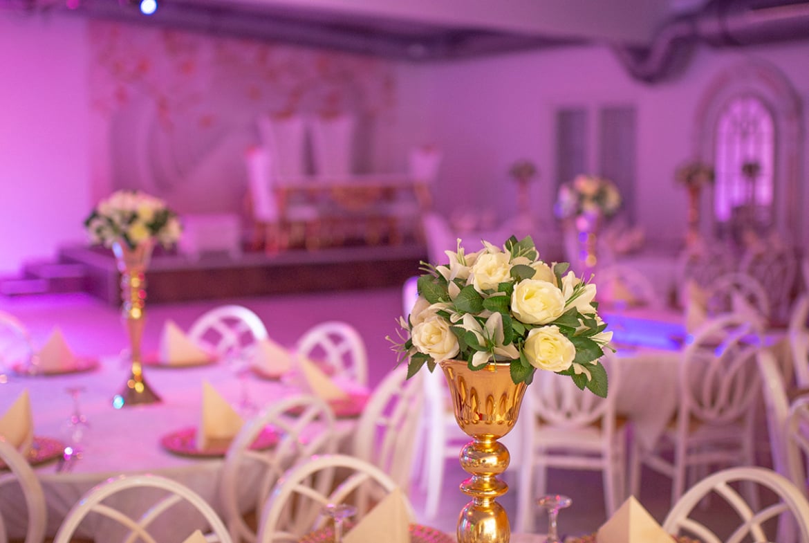 Hochzeit in der neuen Eventhalle