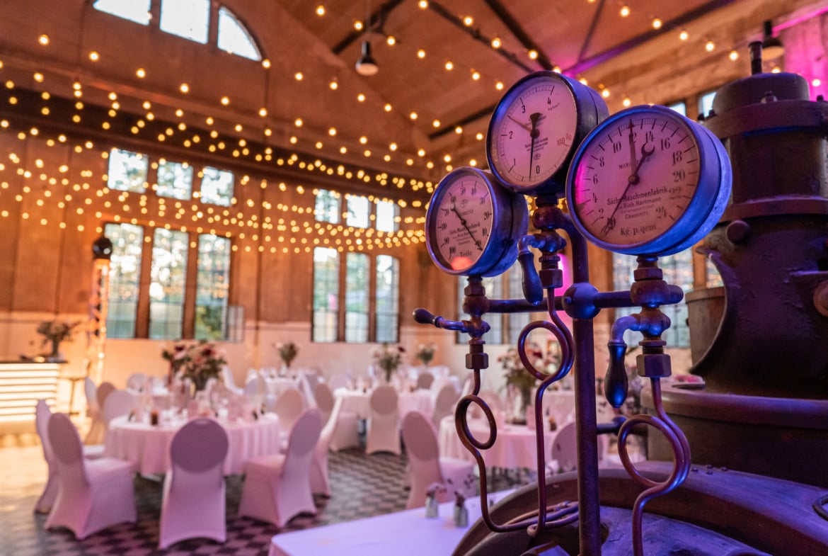 Heiraten in der alten Maschinenhalle