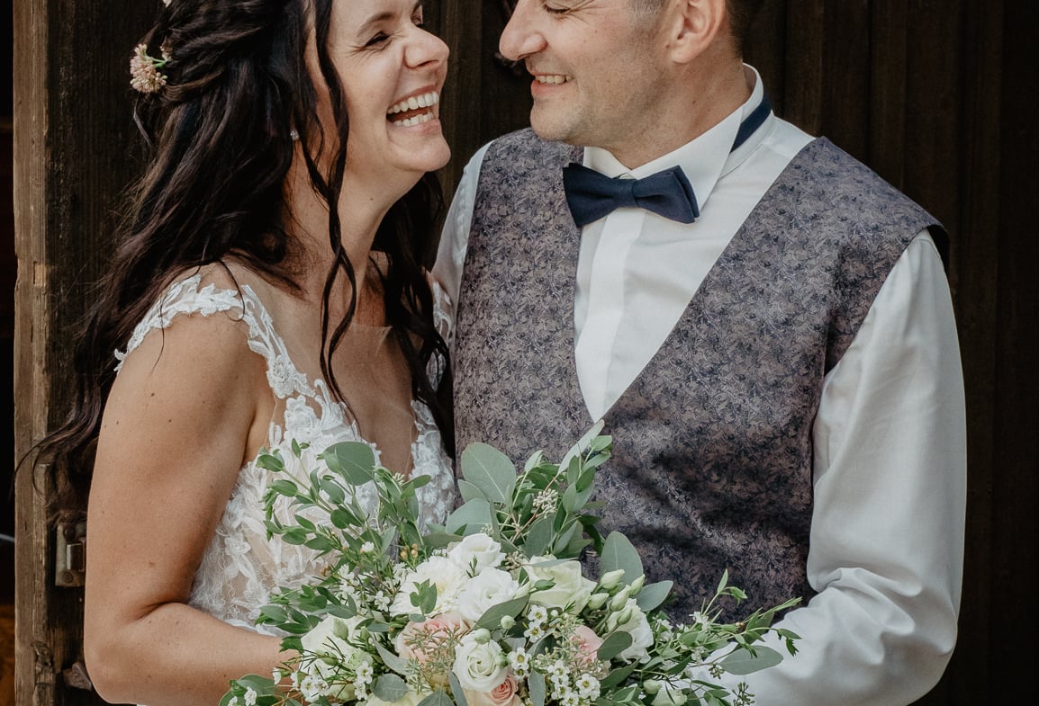 Hochzeitsfotografie mit Herz