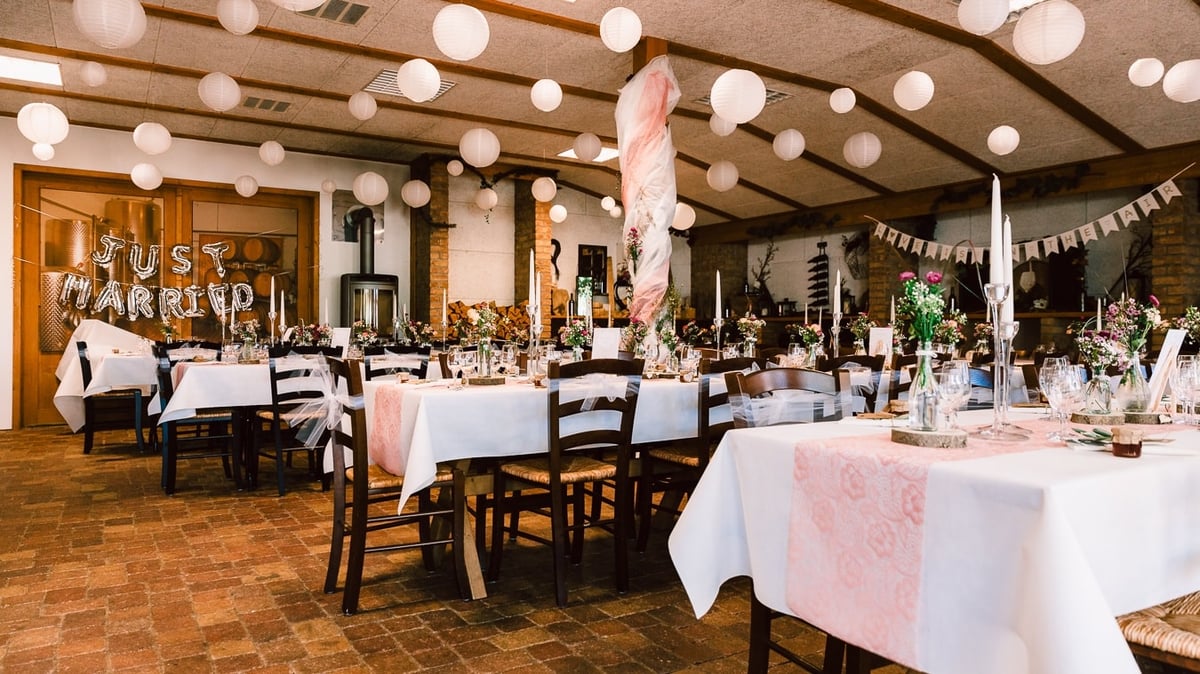 Hochzeit im Weingut