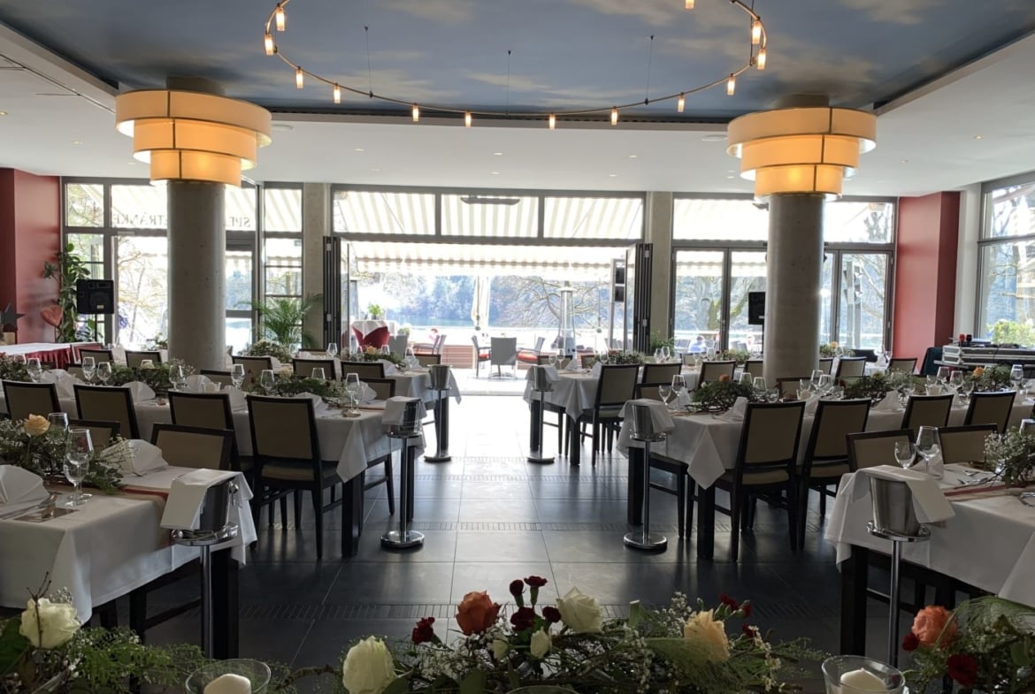 Hochzeit und Feier direkt am See