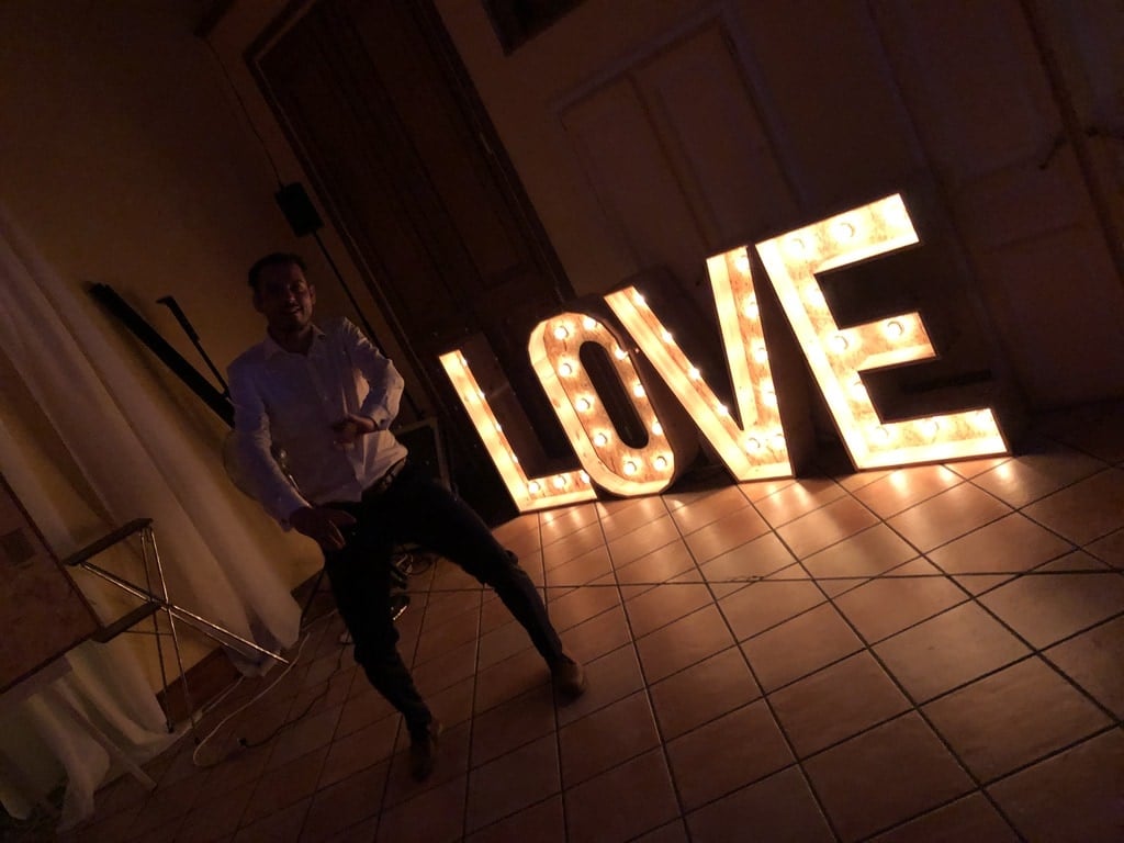 Hochzeitsdeko XXL Buchstaben für eine Hochzeit voller Magie
