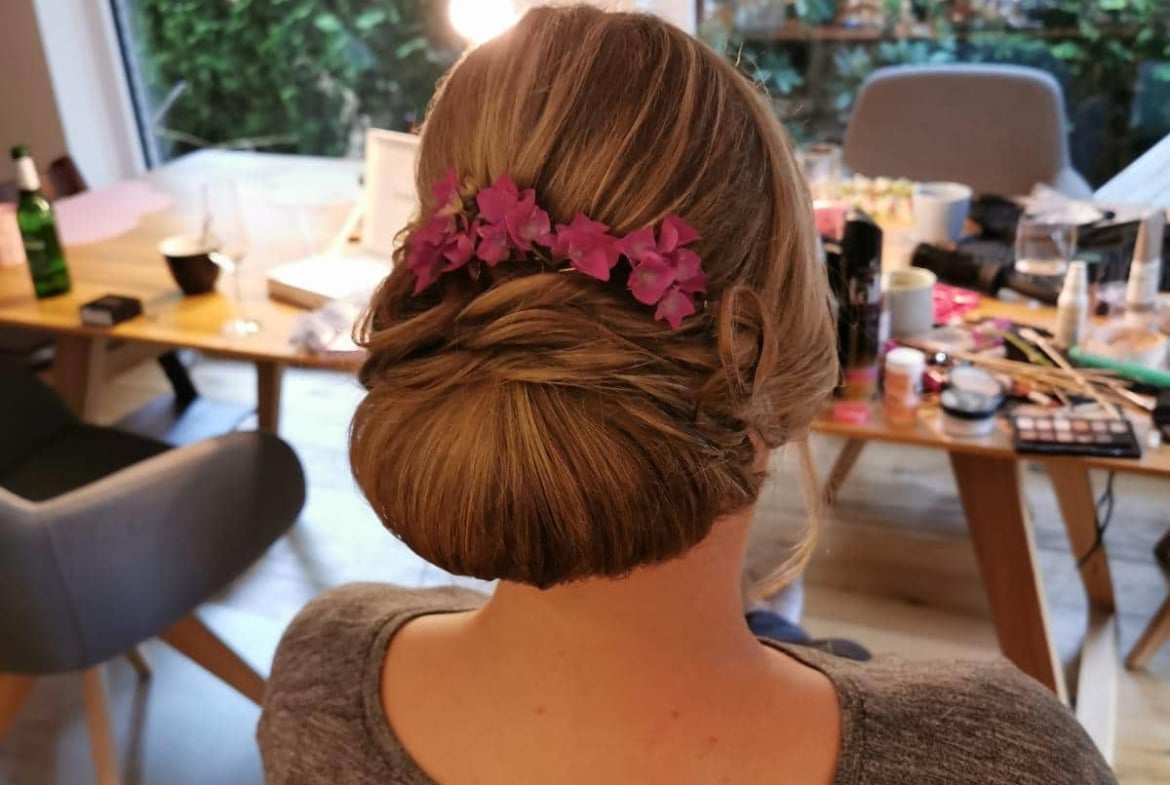 mobile Brautstyling, Braut Make-up, Brautfrisur,Visagisten