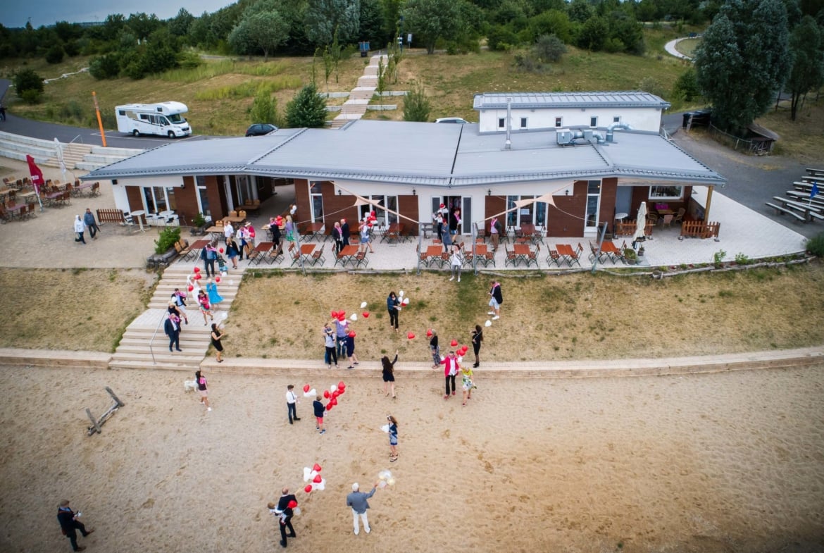 Feiern am Schladitzer See (Hochzeit, Geburtstag, Incentive)