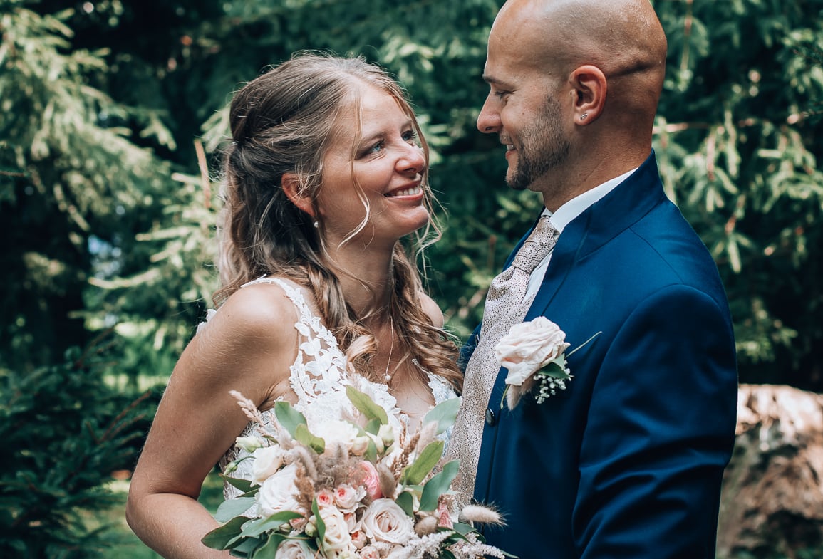 Hochzeitsfotografie mit Herz