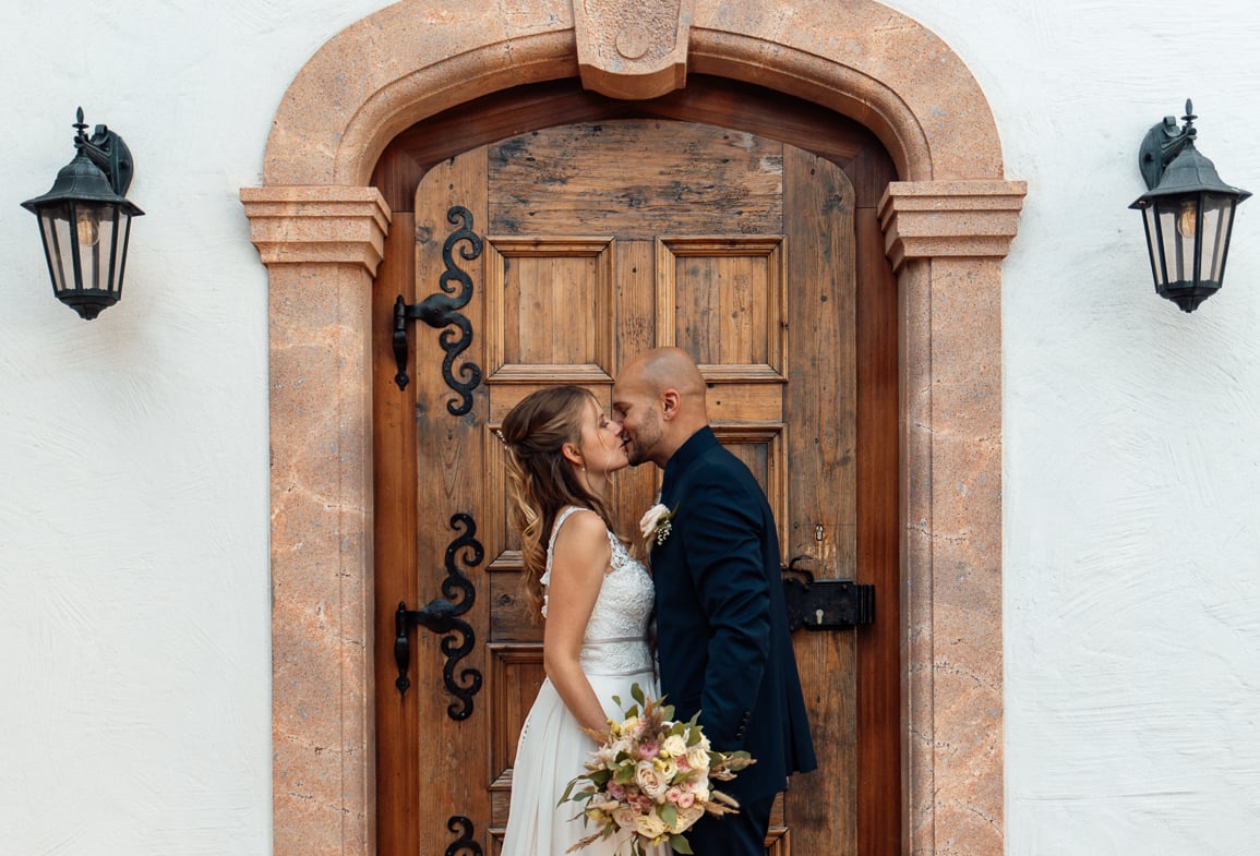 Hochzeitsfotografie mit Herz