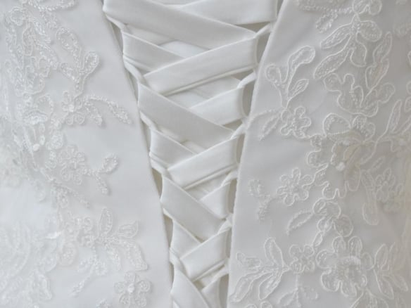 Zubehör für Brautkleid Schnürung ❤️ Unterlegung ❤️ Schlinge